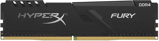 Kingston HyperX RAM FURY 2400 MHz DDR4 DIMM Vista Frontal