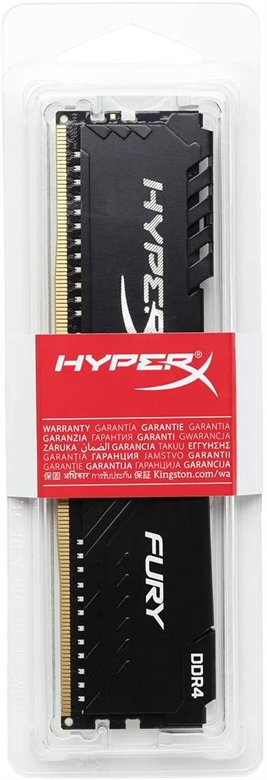Kingston HyperX RAM FURY 2666 MHz DDR4 DIMM Front Plastic Box View