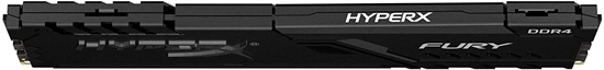 Kingston HyperX RAM FURY 2666 MHz DDR4 DIMM Top View