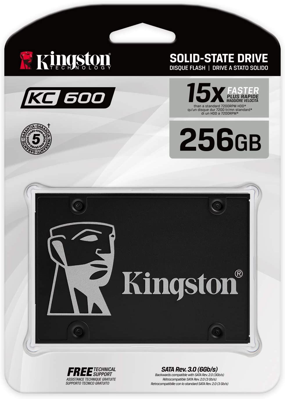 Kingston KC600 SKC600/256G en Panamá | Pana Compu