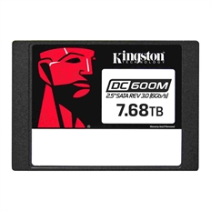 Kingston DC600M - Solid State Drive, 7.68TB, 2.5", 3D TLC