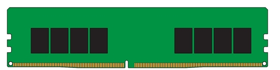 Kingston ValueRam RAM 16GB DDR4 DIMM 2666MHz Variation 2 Back View