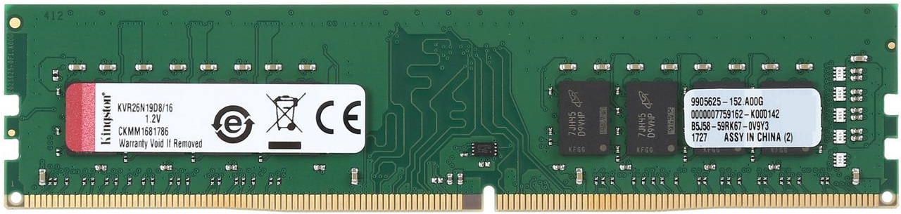 Kingston ValueRam KVR26N19D8/16 in Peru | Pana Compu
