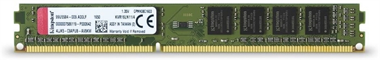 Kingston ValueRam RAM DDR3L DIMM 1600MHz Front View