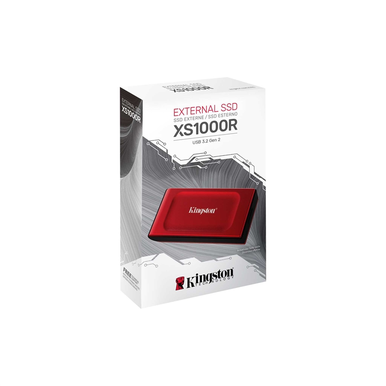 Kingston XS1000 - SSD External sxs1000r2000g box view