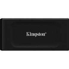 Kingston XS1000 - Disco Duro Externo, 2TB, Negro, SSD, USB-C 3.2 Gen 2