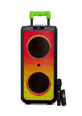 Klip Xtreme BoomFire Pro II - Wireless Speaker with Microphone, Bluetooth, Black