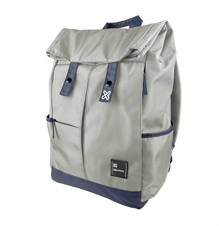 Klip Xtreme Alpine Backpack Silver Front View