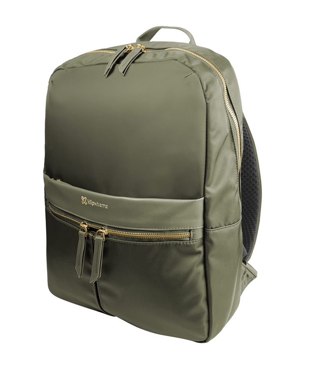 Klip Xtreme Bari Backpack Verde Vista Frontal