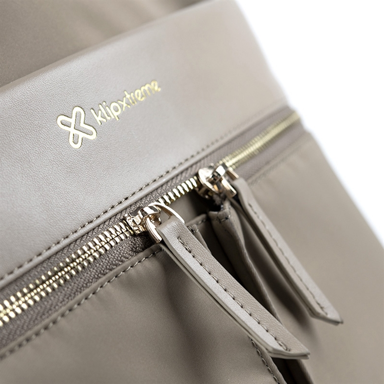Klip Xtreme Bari Backpack Gray Zipper