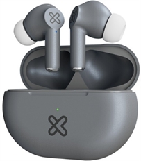 Klip Xtreme Buds-Fi - Audífonos, Estéreo, In-Ear, Inalámbricos, Bluetooth, 20Hz-20kHz, Gris