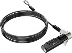 Klip Xtreme KSD-360  - 6ft Combination Laptop Security Cable