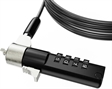 Klip Xtreme-Cable lock-Notebook locking cable-Tbar K Std Combination lock Front View 3