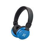 Klip Xtreme Fury PRO - Headset, Stereo, On-ear headband, Wireless, Bluetooth, 20Hz-20KHz, Blue