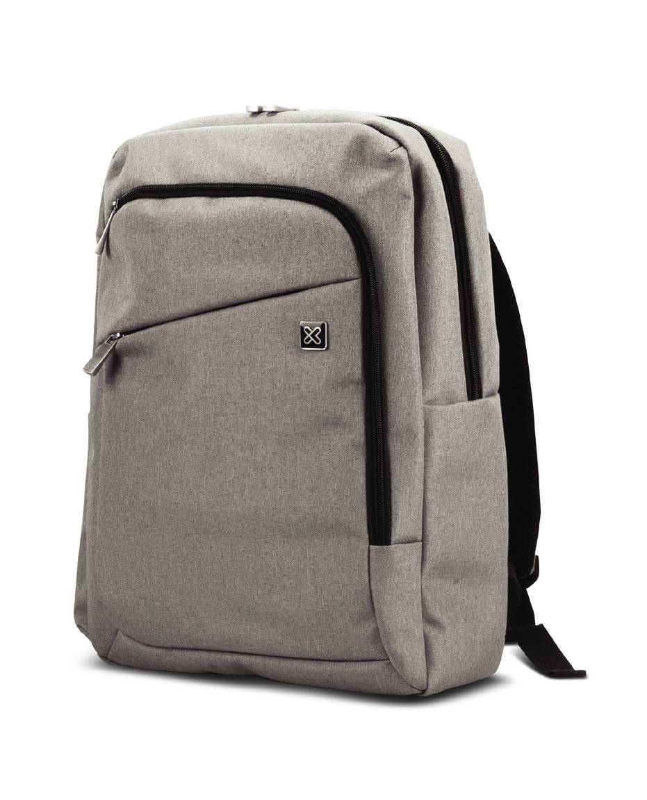 Klip Xtreme Indigo Backpack Gray Polyester 15.6