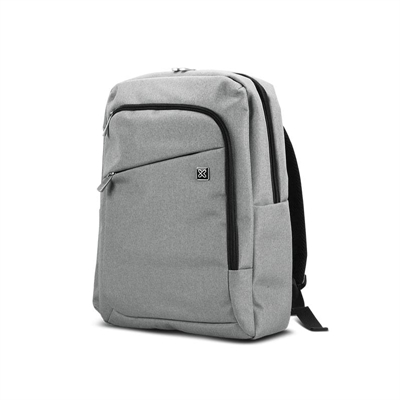 Klip Xtreme Indigo Backpack Gris Vista Isometrica