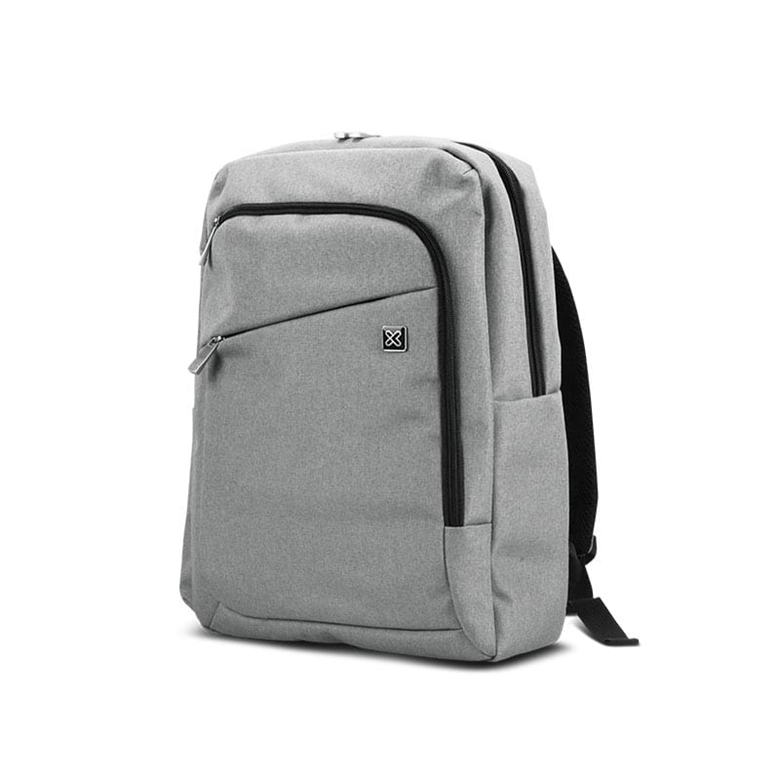 Klip Xtreme Indigo Backpack Gris Vista Isometrica