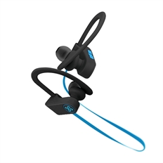 Klip Xtreme JogBudz - Earphone, Stereo, In-ear, Wireless, Bluetooth, 20Hz-20kHz, Blue