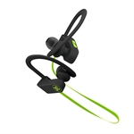 Klip Xtreme JogBudz - Earphone, Stereo, In-ear, Wireless, Bluetooth, 20Hz-20kHz, Green