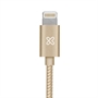 Klip Xtreme KAC-020 Gold Cable USB Type-A Male to Lightning Male Lightning Connector View