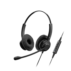 Klip Xtreme KCH-911 - Headset, Stereo, Over-ear headband, Wired, USB, 150Hz - 8kHz, Black