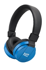 Klip Xtreme KHS 620 - Headset, Stereo, On-ear foldable headband, Wireless, Bluetooth, Micro USB, 20Hz-20KHz, Blue