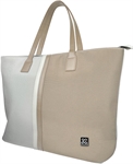 Klip Xtreme KLB-461BG - Backpack, Beige and White, Nylon and Polyester