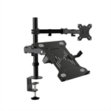 Klip Xtreme KMM-301 - Monitor and Laptop Mount, Black, 13 to 32inch, Max Weight 8Kg, Steel with powder coated finish