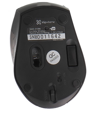 Klip Xtreme KMO-310 Mouse Vista Trasera