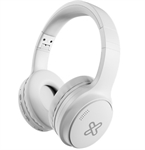 Klip Xtreme Escape - Headset, Stereo, Over-ear headband, Wireless, Bluetooth, 20Hz-20KHz, White