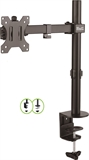 Klip Xtreme KPM-300 - Monitor Stand, Black, 13 to 32", Max Weight 8Kg, Steel and plastic