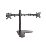 Klip Xtreme KPM-311  - Dual Monitor Stand, Black, 13'' to 32'', Max Weight 8Kg per arm, Steel and plastic