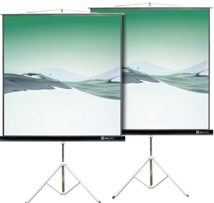 Pantalla de proyector y soporte pantalla de proyección para interiores -  VIRTUAL MUEBLES