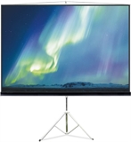 Klip Xtreme KPS-113 - Projector Screen, 92inch, 16:9, Tripod, Matte White