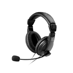 Klip Xtreme KSH-301 - Headset, Stereo, Headband, Wired, 3.5mm, 20 Hz - 20KHz, Black