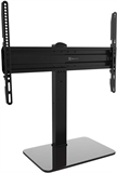 Klip Xtreme KTM-500 - TV Stand, Black, 37" to 70" , Max Weight 40kg, Steel and Tempered Glass