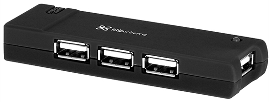 Klip Xtreme KUH-400B USB HUB front View