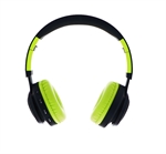 Klip Xtreme LiteBlast - Headset, Estéreo, Supraaurales, Inalámbrico, Bluetooth, 20Hz - 20KHz, Negro y verde