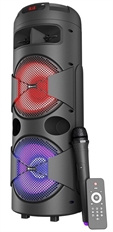 Klip Xtreme MagBlaster - Wireless Speaker with Microphone, Bluetooth, Black