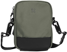 Klip Xtreme KCB-451 - Crossbody Smartphone Bag, Nylon and PU, Green, Weather-Resistant Design
