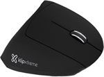 Klip Xtreme Everest Max  - Mouse Ergonómico, Inalámbrico, Bluetooth, USB, Óptico,1600 dpi, Negro 
