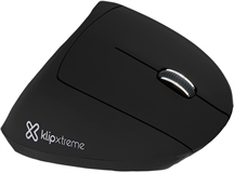 Klip Xtreme Everest Max  - Ergonomic, Wireless Mouse, Bluetooth, USB, Optical, 1600 dpi, Black