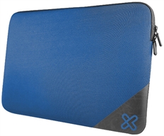 Klip Xtreme NeoActive - Laptop Sleeve, Blue, Neoprene and Polyester, 15.6"
