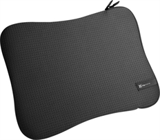 Klip Xtreme NeoSquare - Laptop Sleeve, Black, Polyester, 14.1"