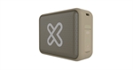 Klip Xtreme Nitro - Portable Wireless Speaker, Bluetooth, Beige