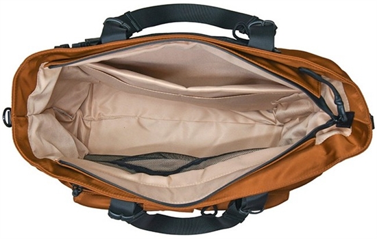 Klip Xtreme Nomadia 15.6" Laptop Briefcase Brown - KLB-851 - interior view