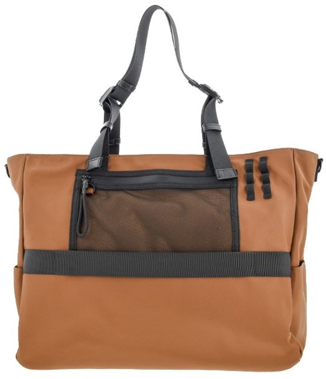 Klip Xtreme Nomadia 15.6" Laptop Briefcase Brown - KLB-851 - rear view