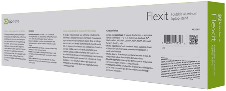 Klip Xtreme Notebook stand 8 levels Box View 5