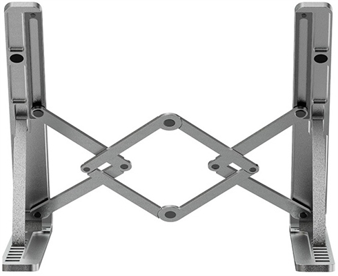 Klip Xtreme Notebook stand 8 levels Rear View 3