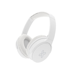 Klip Xtreme Oasis - Headset, Estéreo, Supraaurales, Inalámbrico, Bluetooth, micro-USB, Blanco